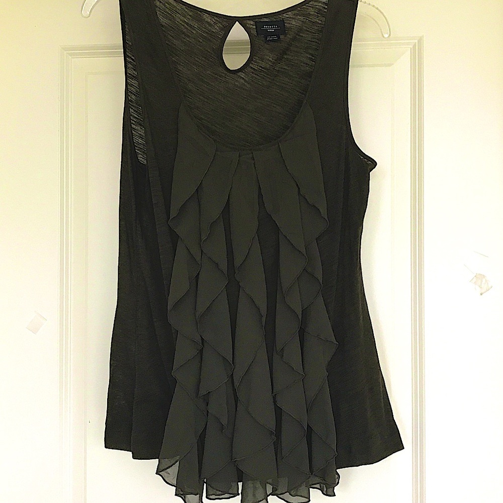Woman’s sleeveless blouse